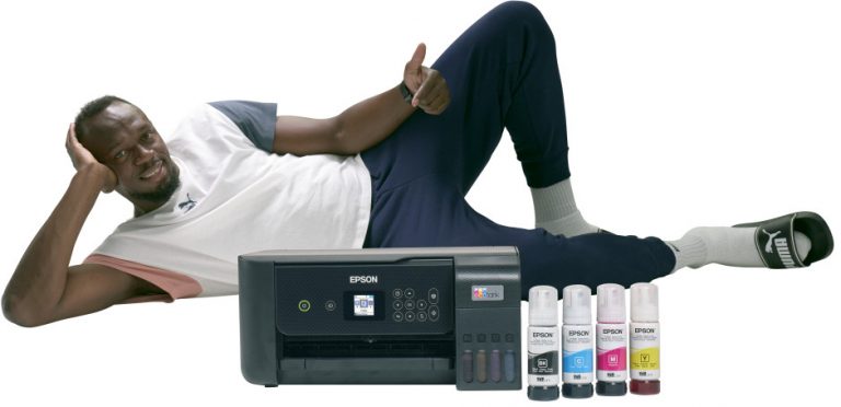 Epson and Usain Bolt renew partnership to promote cartridge-free printing across Europe