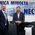 Konica Minolta and Solutions In Technology celebrating 20 years of partnership success.