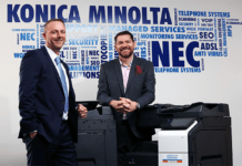 The Secrets Behind Konica Minolta and Solutions In Technology’s 20-Year Triumph Konica Minolta and Solutions In Technology celebrating 20 years of partnership success.