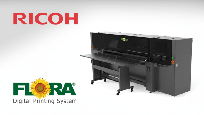 Ricoh and Flora launch hybrid display printer