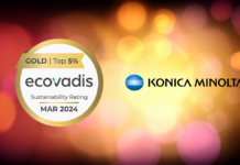 Konica Minolta receives EcoVadis Gold Medal sustainability rating for 2024 Konica Minolta receives EcoVadis Gold Medal sustainability rating for 2024