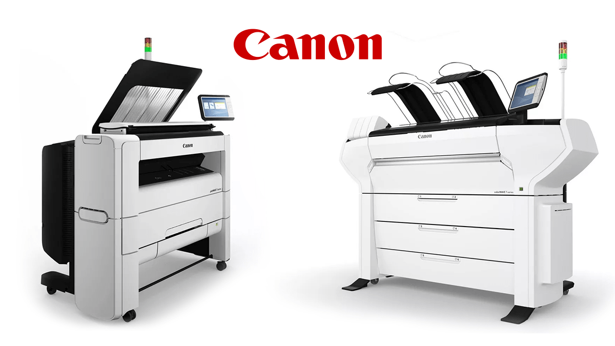 Canonâs plotWAVE and colorWAVE T-Series: Superior Technical Printing