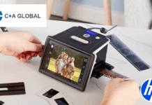 HP FilmScan 5″ Touch Screen Film Scanner now available through C+A Global