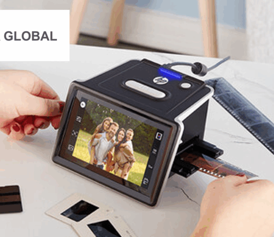 HP FilmScan 5″ Touch Screen Film Scanner now available through C+A Global