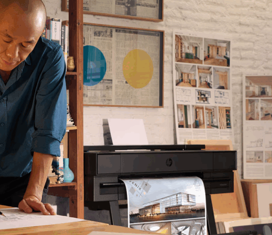 New HP DesignJet T870 Clever design