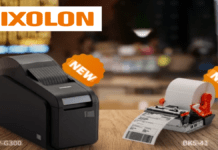 BIXOLON new SRP-G300 and BK5-41 Ticket Printers available April 2026 1601 PITCH Bixolon