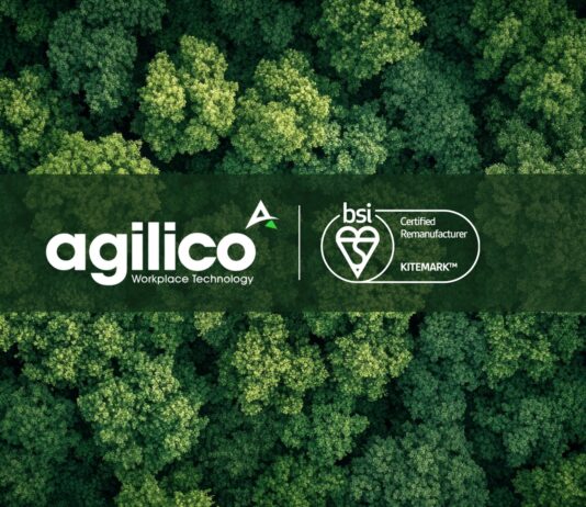 Agilico attain BSI Kitemarkâ„¢ Certification for Zero Remanufacturing Programme Agilico BSI Kitemark BS8887 cobrand 1920 002