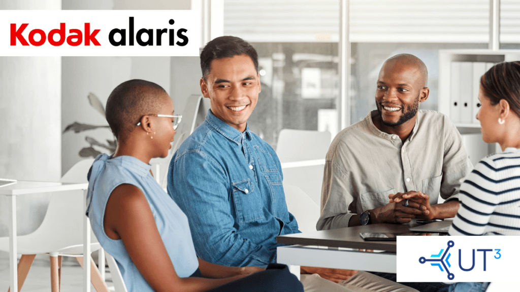 Kodak Alaris and UT³ announce Strategic Partnership