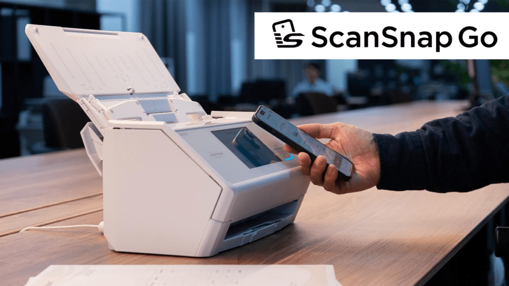 New ScanSnap Go enables Personalised Scanning with a Smartphone