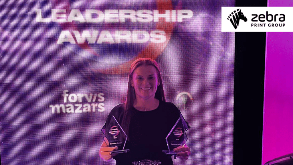 Zebra Print Group MD named ‘Leader of the Year’ in Yorkshire Leadership Awards