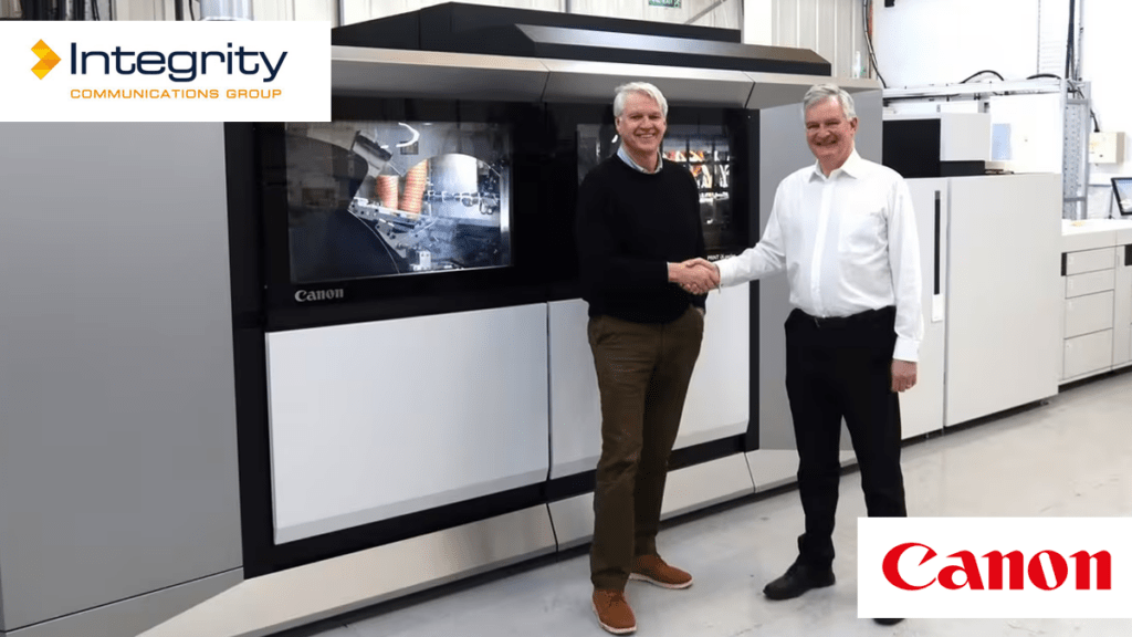 Integrity Communications Group accelerates production innovation with varioPRINT iX3200