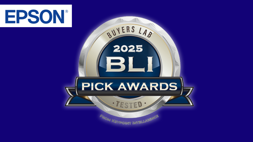 Epson celebrates Keypoint Intelligence Awards wins