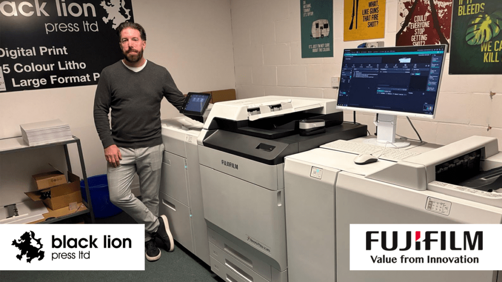 Black Lion Press invests in Fujifilm Revoria Press SC285S