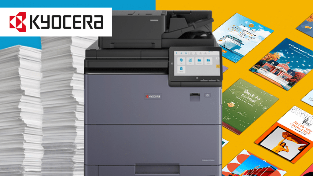 Kyocera’s new A3 MFP line-up for Document Intensive Environments