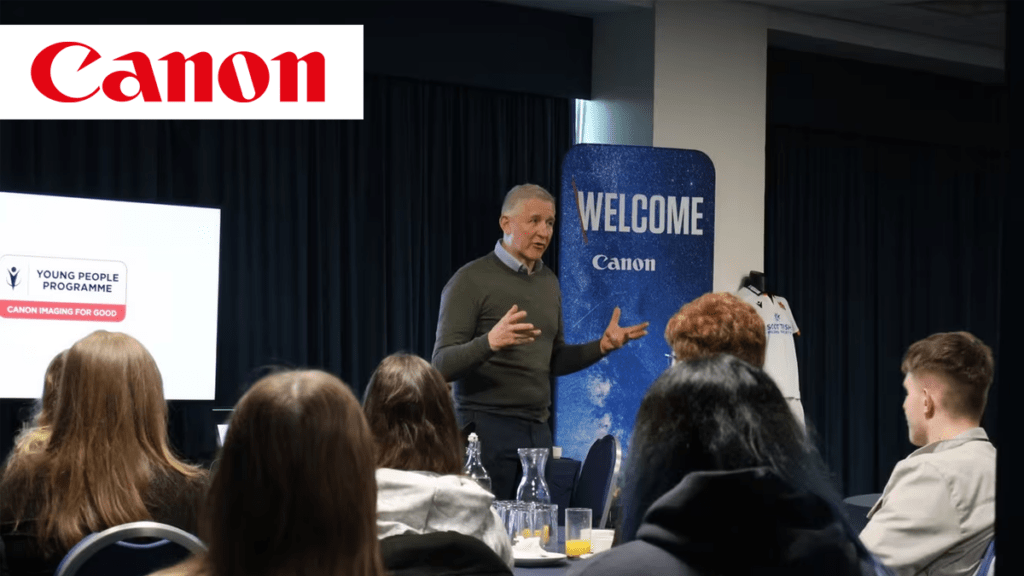 Canon delivers its Canon Young People Programme in Scotland
