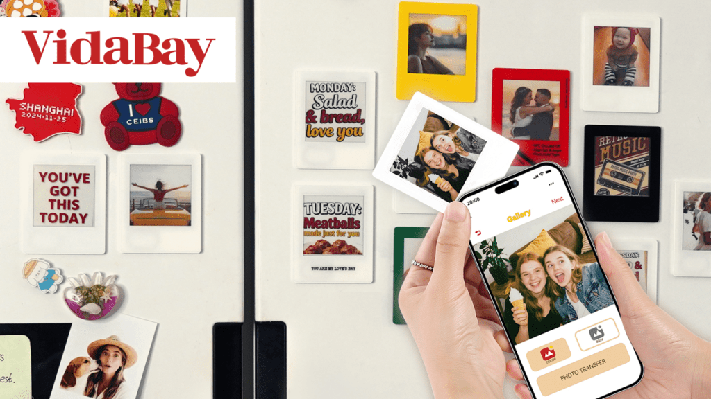 VidaBay Snap: The Battery-Free Digital Photo Display