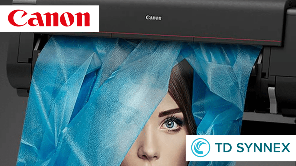 Canon Large Format devices now available from TD SYNNEX