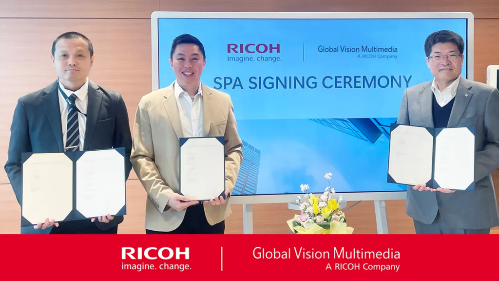 Ricoh Asia Pacific acquires Global Vision Multimedia
