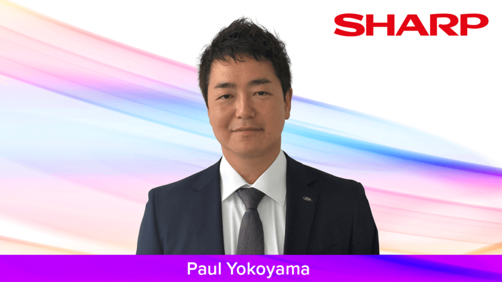 Sharp Europe New President is Paul Yokoyama