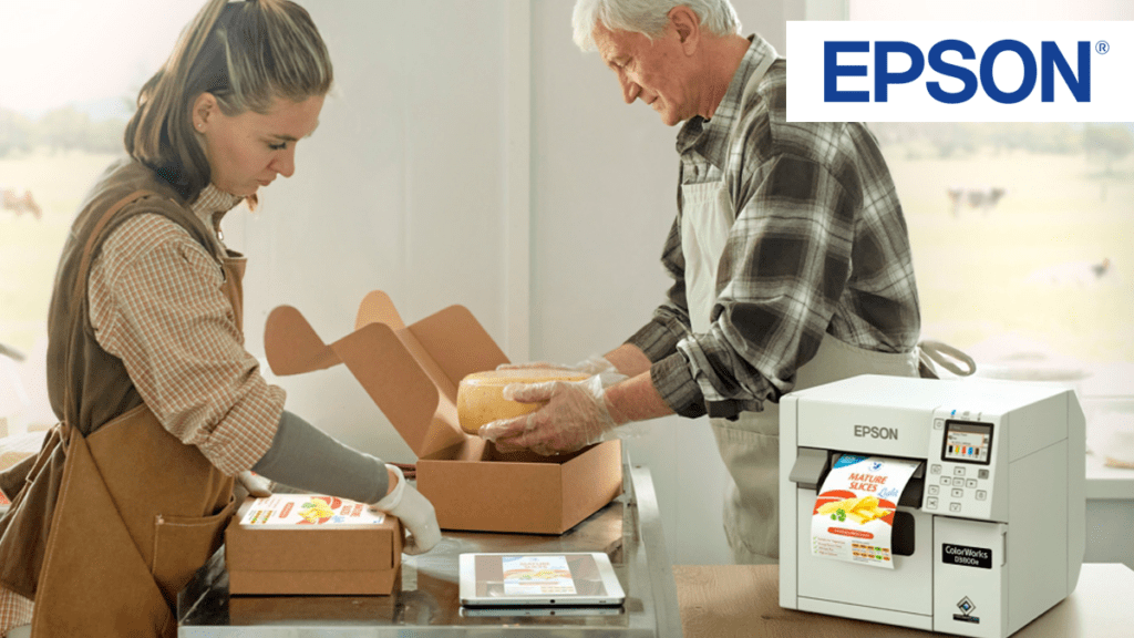 Epson new CW-D3800e Desktop Colour Label Printer