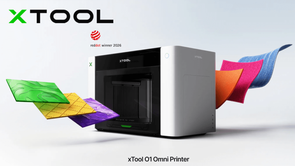 O1 Omni Printer: The First All-in-One Desktop Printer for “Virtually Any Material”