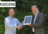 Kyocera Document Solutions UK recognised by ESG Benchmark Group 1407 PITCH Kyocera