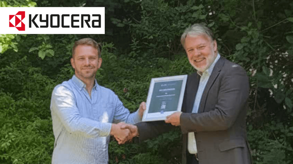 Kyocera Document Solutions UK recognised by ESG Benchmark Group
