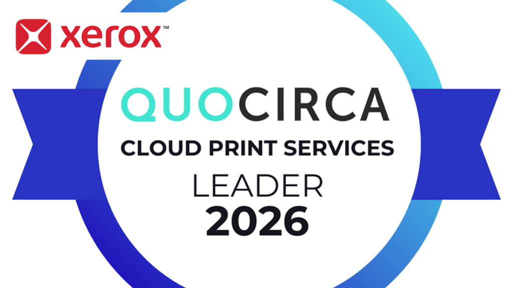 Xerox named a Leader in Quocirca’s 2026 Cloud Print Services Landscape Report