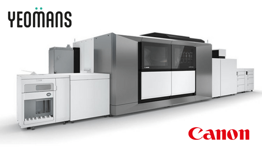 Yeomans invests in Canon varioPRINT iX3200 Press