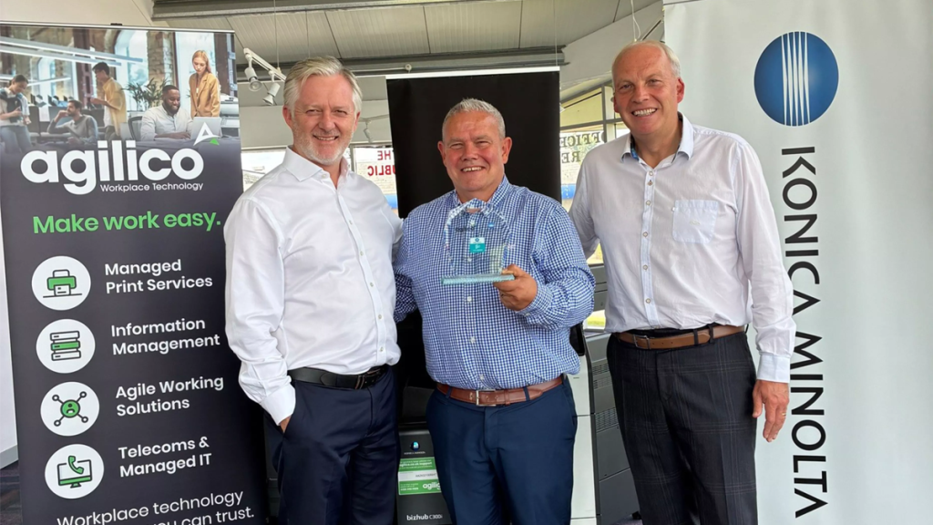 Konica Minolta Business Solutions celebrates 40-years with Agilico Inverness