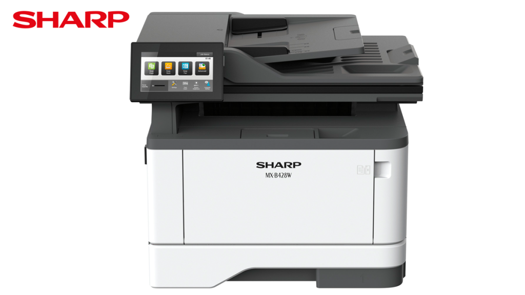 Sharp Europe’s Latest A4 Monochrome MFP: MX B428W