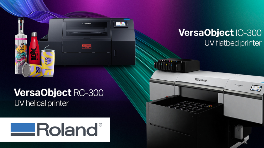 Roland DG Launches VersaObject IO-300 and RC-300 Series