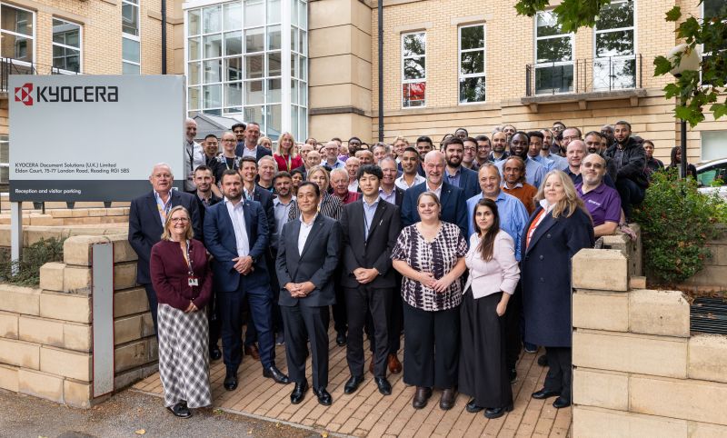 KYOCERA Documents Solutions UK receives a Special Visitor